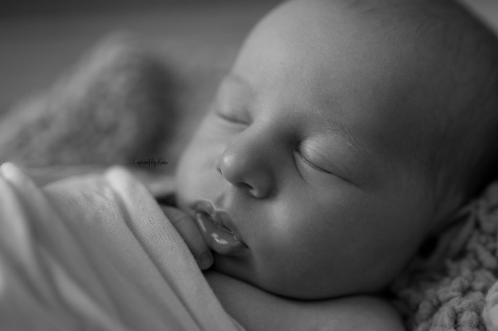 slapende newborn